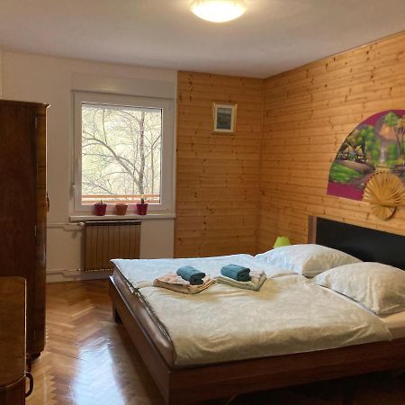 Apartment And Garden House Among The Mountains Podbrdo Bagian luar foto