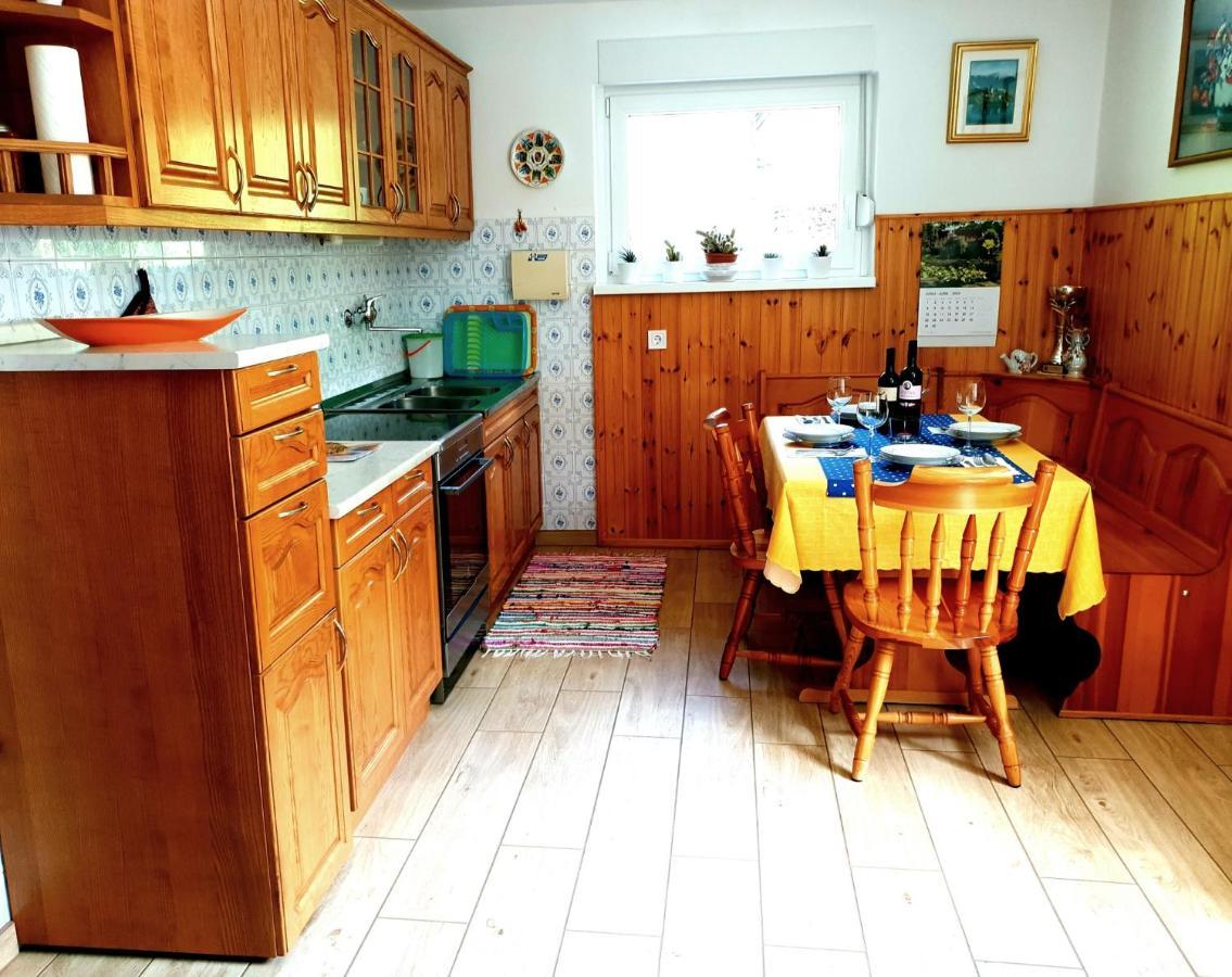 Apartment And Garden House Among The Mountains Podbrdo Bagian luar foto